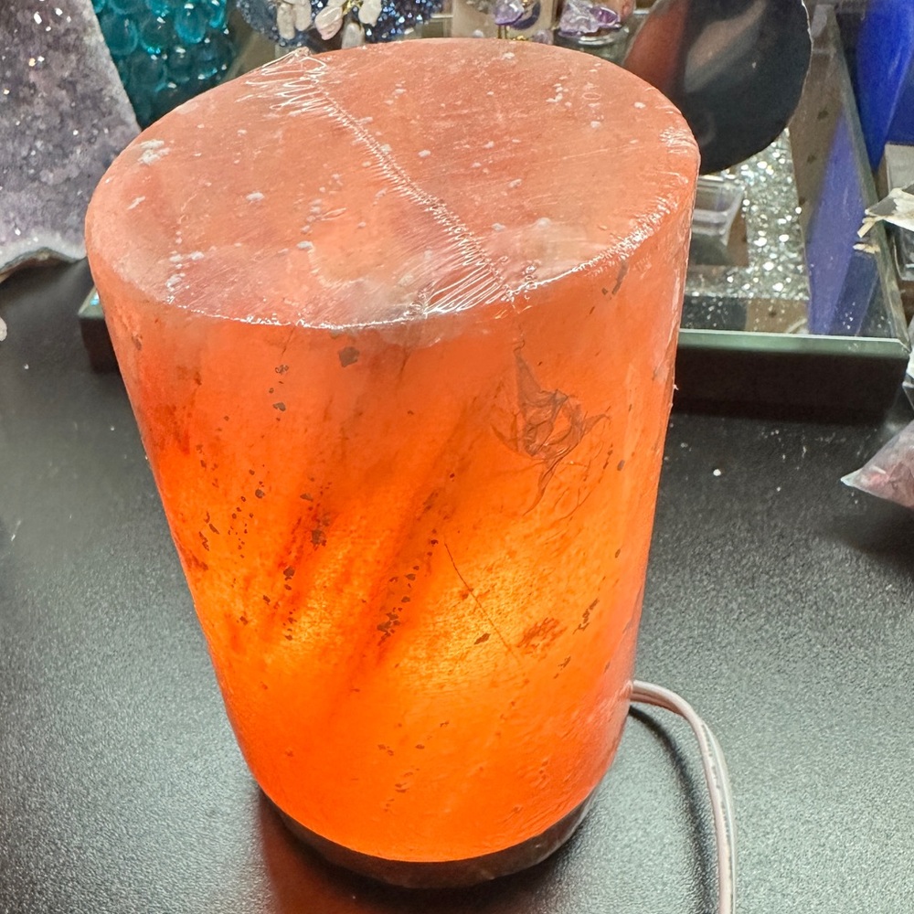 Orange Himalayan Salt Lamp